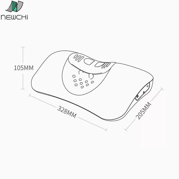 ماساژور گردن شیائومی مدل Xiaomi HoPhysio Multifunctional Neck Massager DH124A