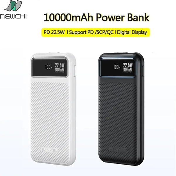پاور بانک Awei 10000 مدل P148K اوی توان 22.5 وات